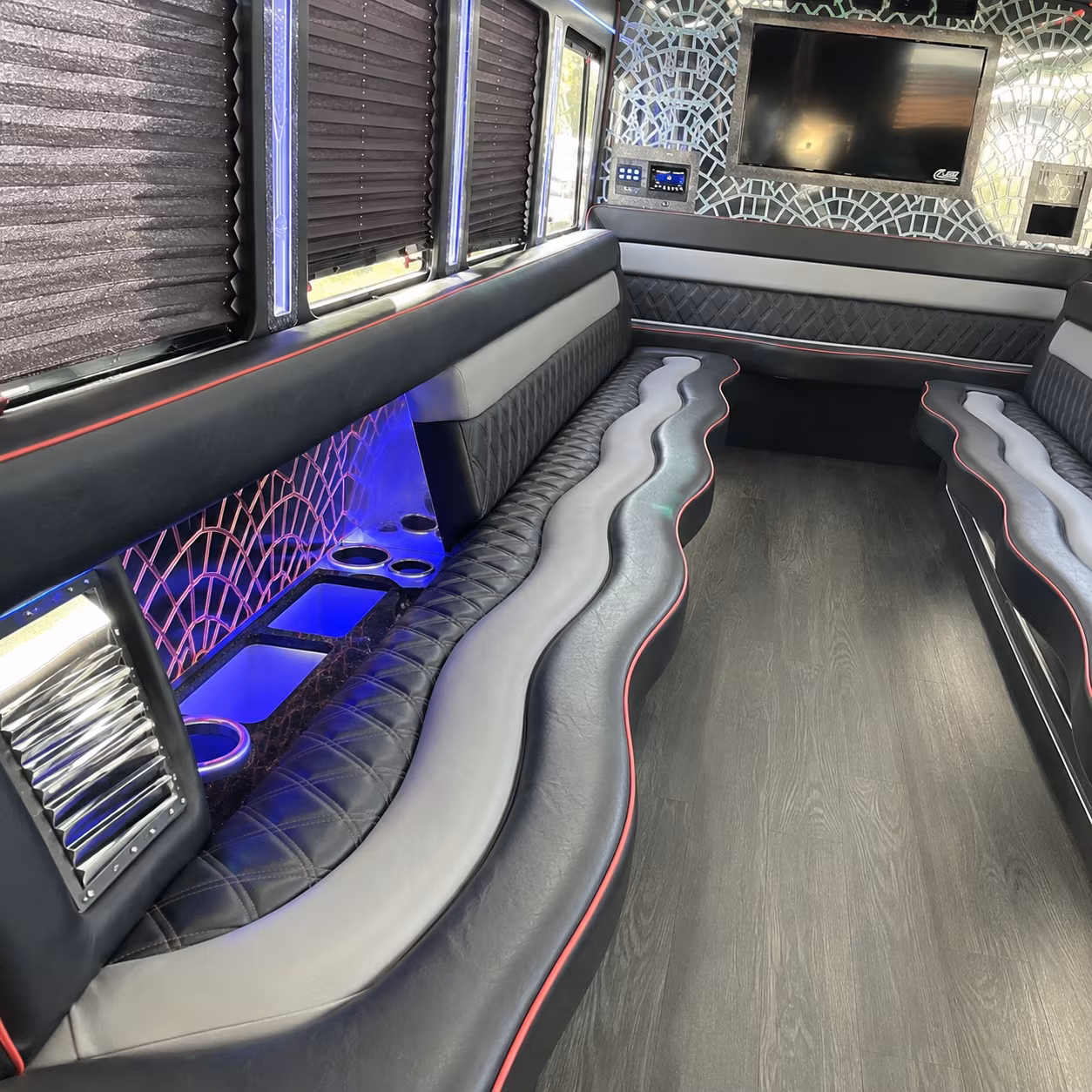 santa maria concert party bus rental