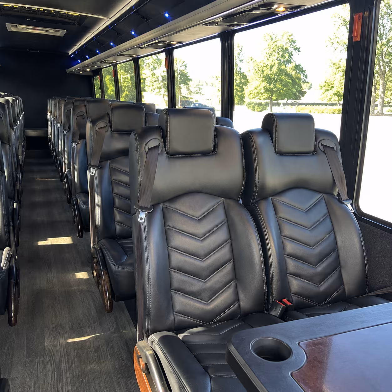 santa maria prom transportation onboard seating