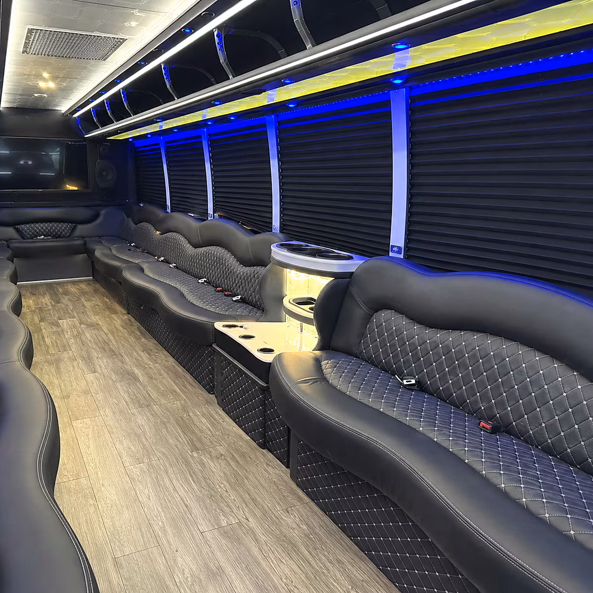santa maria wedding party bus rental